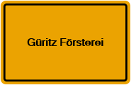 Grundbuchauszug Güritz Försterei